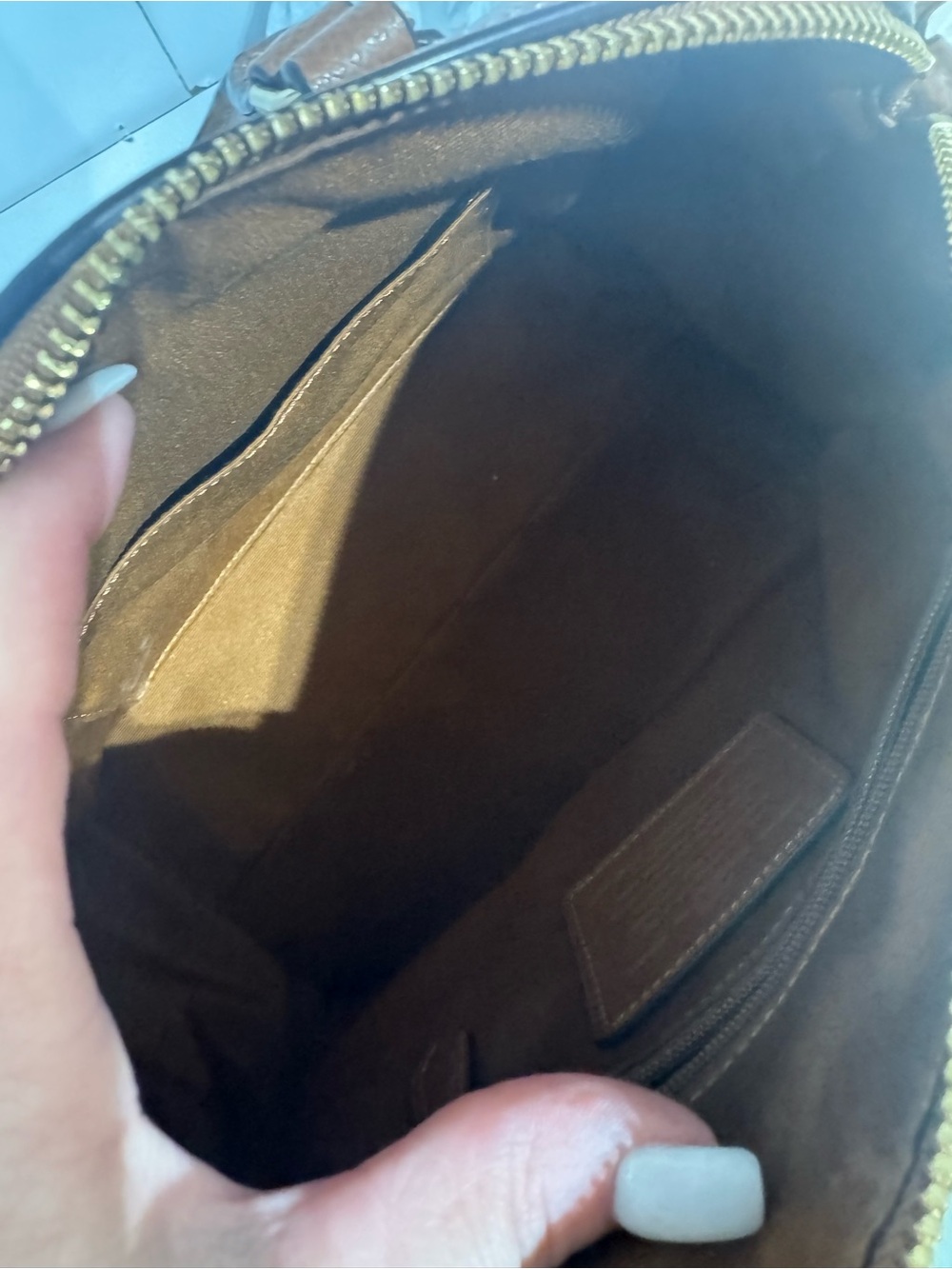 Coach Bennett Brown Pebbled Leather Top-Handle Satchel - Picture 4 of 4
